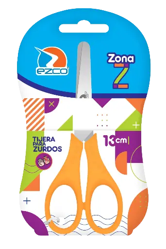[EZCOTIJZUR13] Tijera para zurdos Ezco Zona Z,13cm.