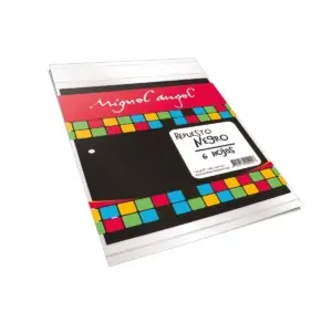 [MANGELREPN5] Repuesto de Dibujo Miguel Angel N°5,  6 Hojas Negro  