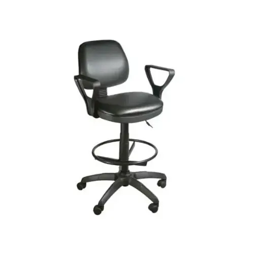[TYSONCAJCBRZ] Silla Cajera Neumática C/Brazos y Ruedas Tyson 