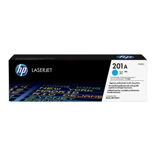[HPTONCF401A] Tóner HP 201A CF401A cyan