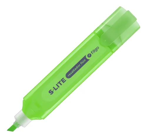 [FILGORESTX500VDE] Resaltador Chato Filgo S-LITE Flúo verde