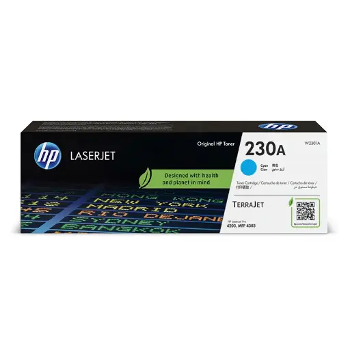 [HPTONW2301A] Toner Original HP 230A W2301A, Cyan