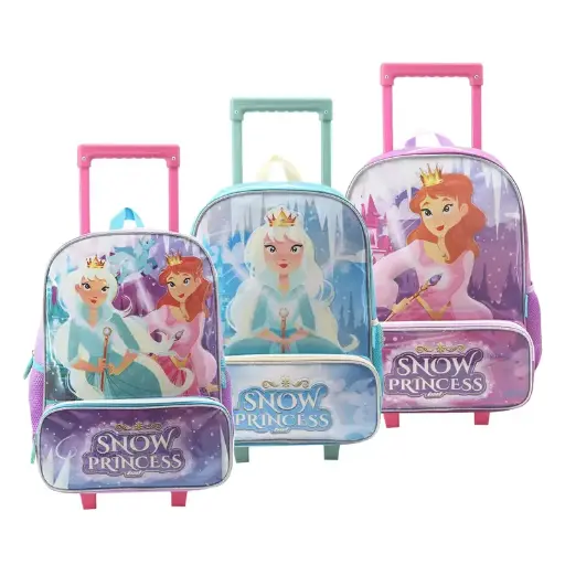 [LSDMOCA9420405] Mochila con Carro LSyD Snow Princess, 16"  