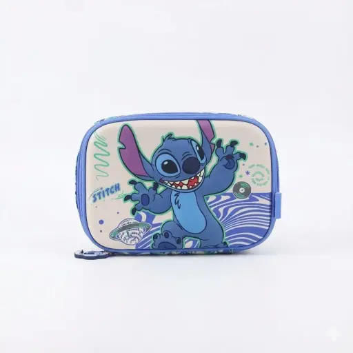 [LSDCA731000014] Cartuchera de 1 cierres con 1 división LSyD Stitch 73.1000014